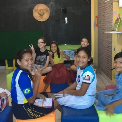 Classe Bíblica das meninas. igreja do PEtropolis em 2019